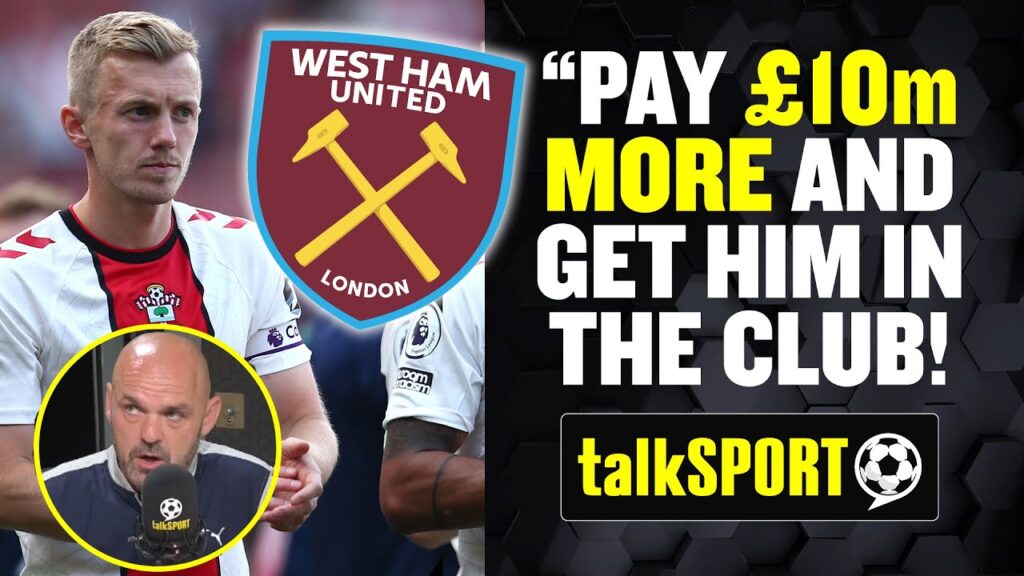 "THE MONEY'S THERE!" 💷 Danny Murphy tells West Ham to INCREASE their James Ward-Prowse bid! ⬆️