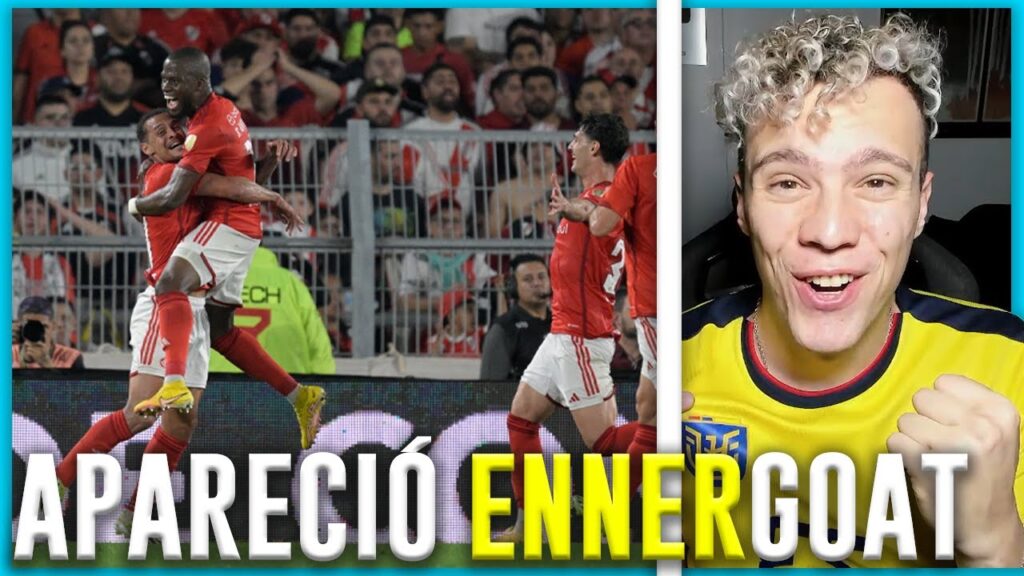 así fue el 🔥 DEBUT GOLEADOR de 🇪🇨 ENNER VALENCIA vs RIVER 🏆 LIBERTADORES 2023