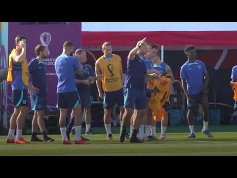 World Cup: Harry Kane joins England training session ahead of USA group match