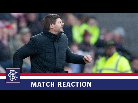 REACTION | Steven Gerrard | Hearts 1-2 Rangers