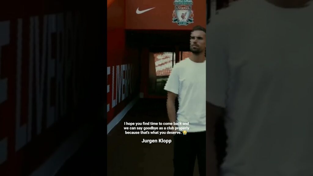 Jordan Henderson, You are a Legend! 🙌 #lfc #shorts #trending