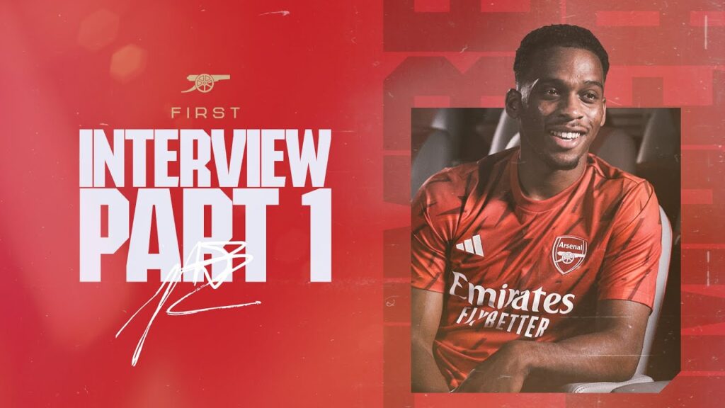 "I’ve always been a fan of Arsenal!" | Jurrien Timber's first Arsenal interview | Part 1