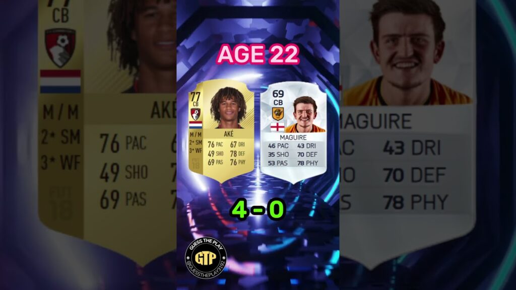 Harry Maguire vs Nathan Ake #shorts