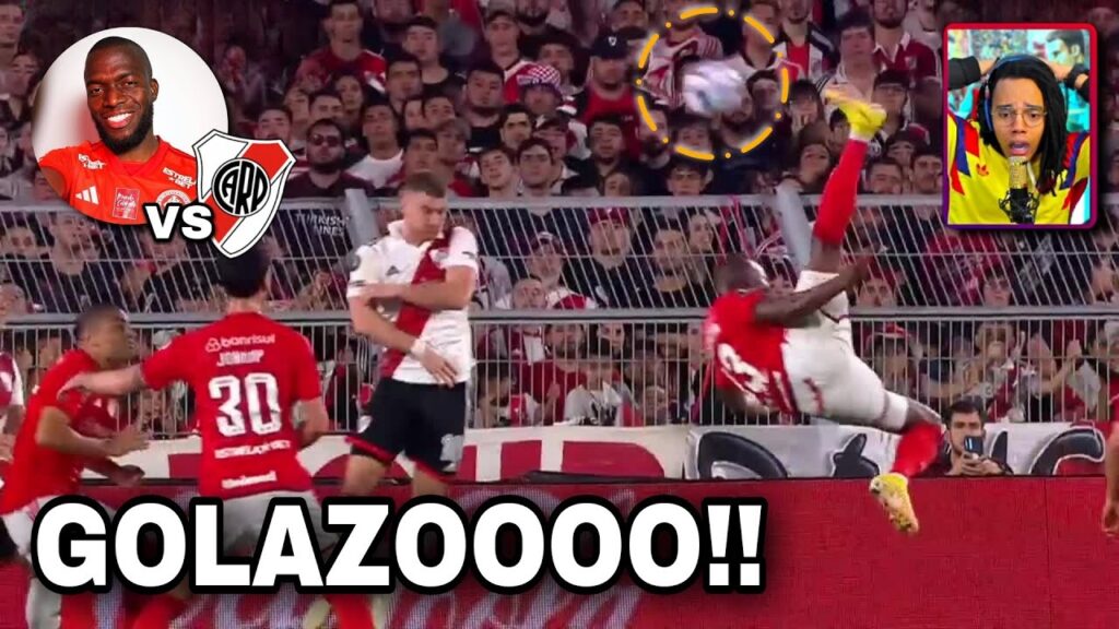 GOL DE ENNER VALENCIA vs RIVER PLATE