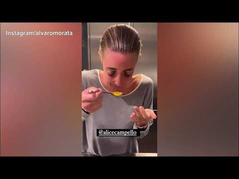 Morata prende in giro Alice: "Benvenuti a Master No-Chef. In cucina chi non sa cucinare"