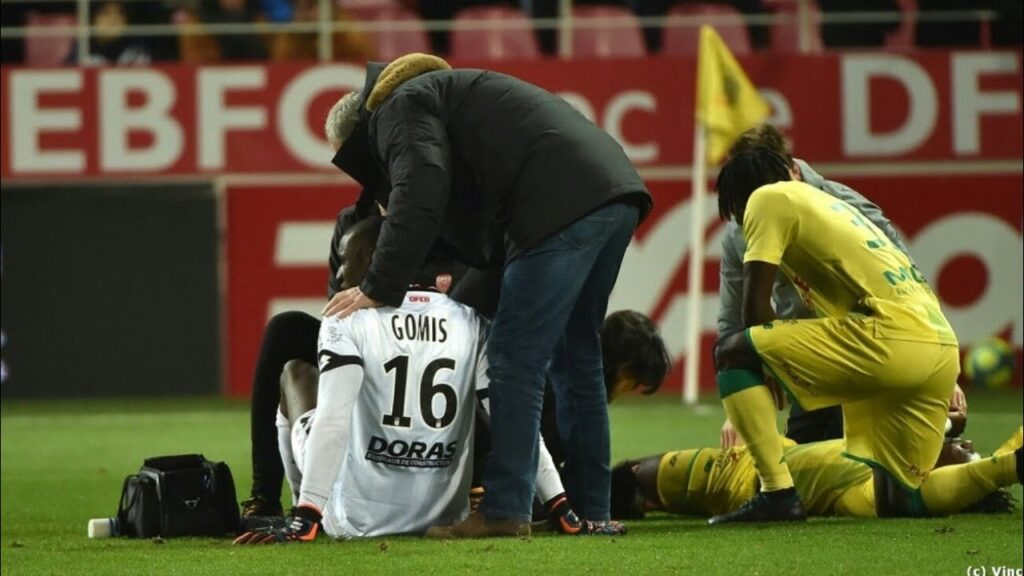 LIGAMENTS CROISÉS ET FIN DE SAISON POUR ALFRED GOMIS? SAISON DE GOMIS MENACÉE.