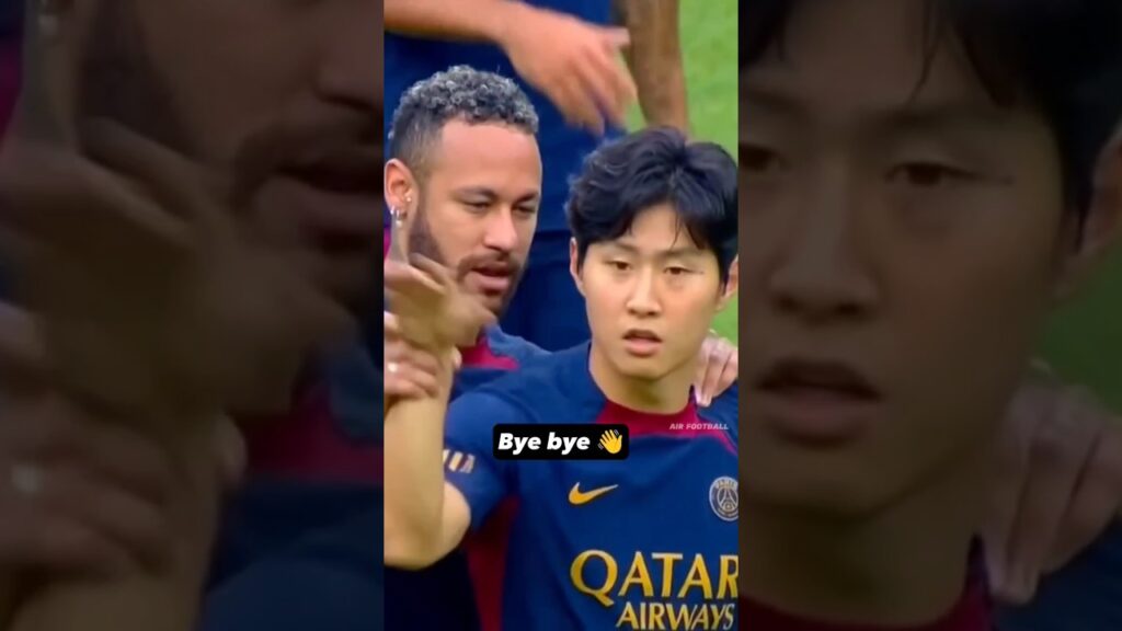 Neymar and Lee Kang-in funny moments 😂
