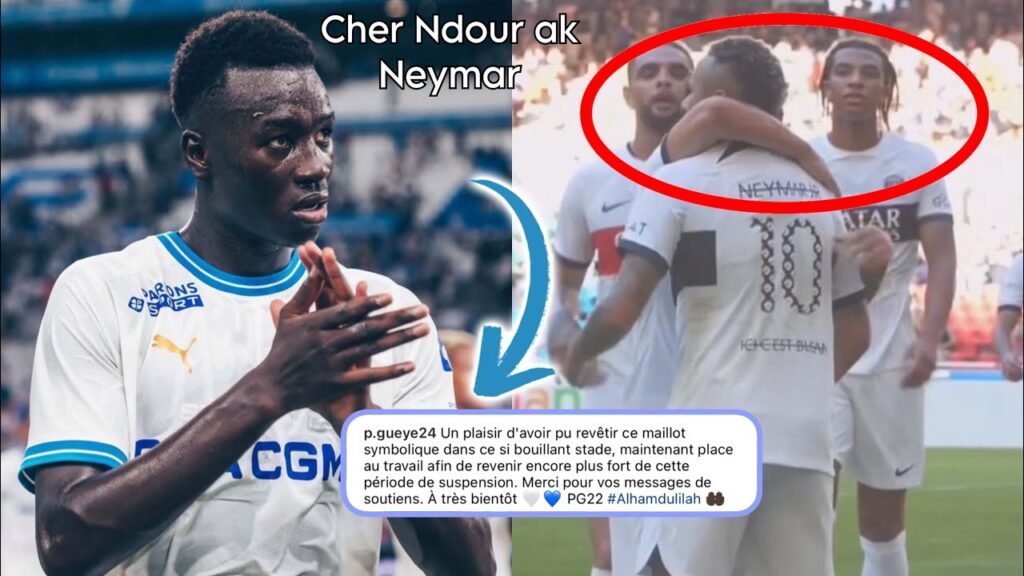 Noo😱😭li Pape Gueye wakhe daw na yaram, Regardez Cher Ndour ak Neymar