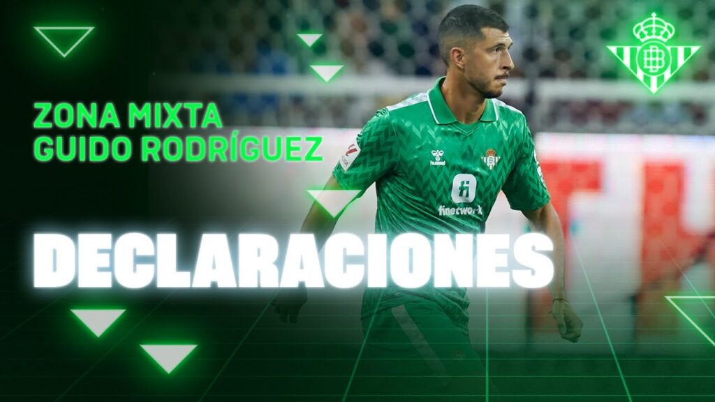 Guido Rodríguez: "Estamos dolidos por el resultado, pero lo importante viene cuando empiece LaLiga"