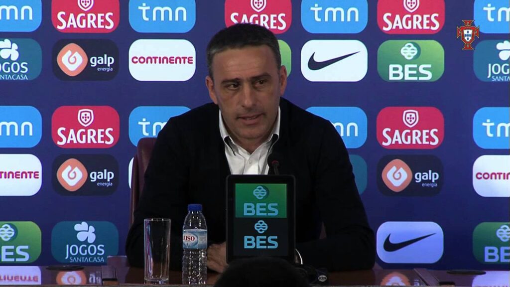 Conferência de Imprensa de Paulo Bento - Convocados para a dupla jornada