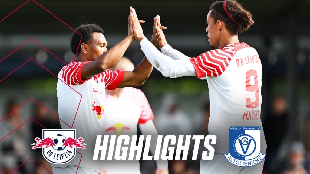 Openda Scores 4️⃣ | RB Leipzig - VSG Altglienicke 9-2 | Highlights Friendly
