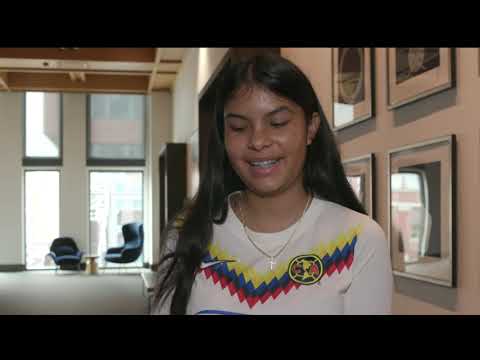 Cumpliendo un sueño | Niña americanista conoce a Kevin Álvarez en Columbus Ohio | Leagues Cup