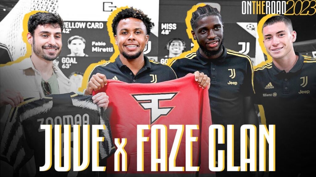 Juventus playing games with FaZe Clan & FaZe ZoMaa | Juventus On The Road 23 🇺🇸🎮