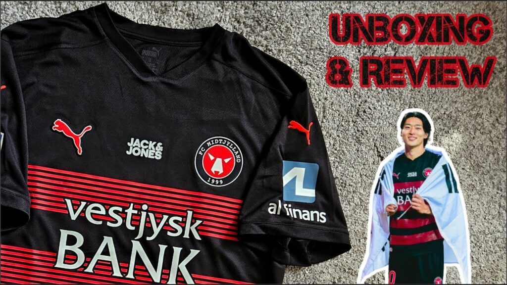 Midtjylland 2023/24 home jersey #10 CHO Unboxing & Review (조규성 미트윌란 유니폼)