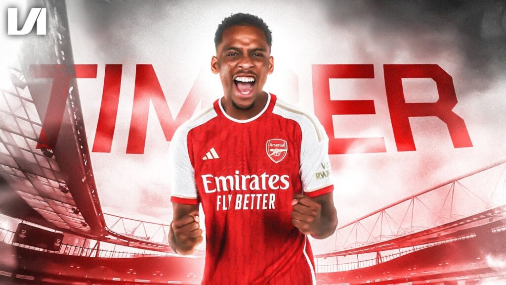 Jurriën Timber is voor Arsenal drie spelers in één