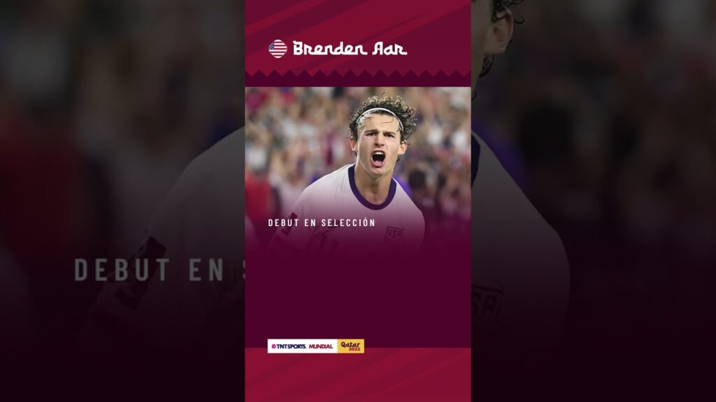 TNT Sports Mundial: Brenden Aaronson #shorts #qatar2022