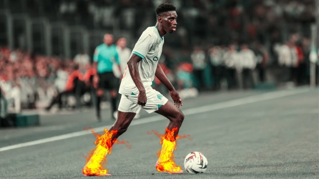 Ismaïla Sarr explosif dés ces début avec l'OM 🔥 | OM vs Bayern Leverkusen | Match amical