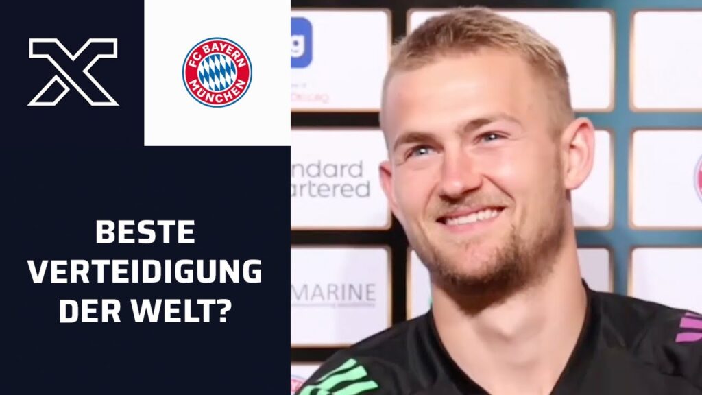 Über diese Frage können Tuchel und de Ligt nur lachen: „Das macht keinen Sinn.“ | FC Bayern