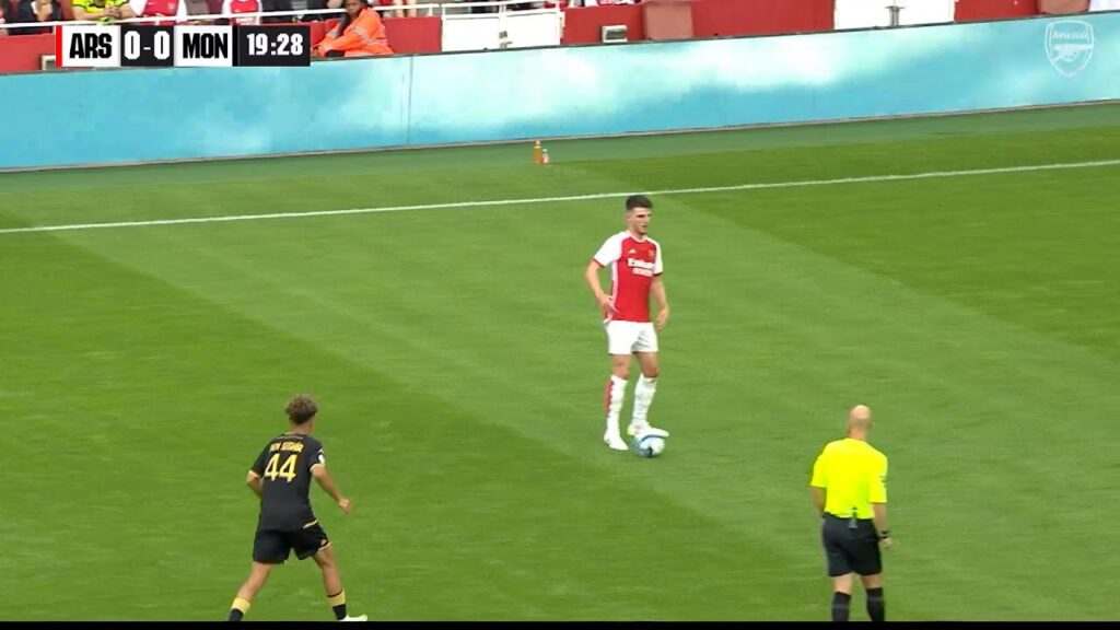 Declan Rice with Amazing show for Arsenal vs Monaco !