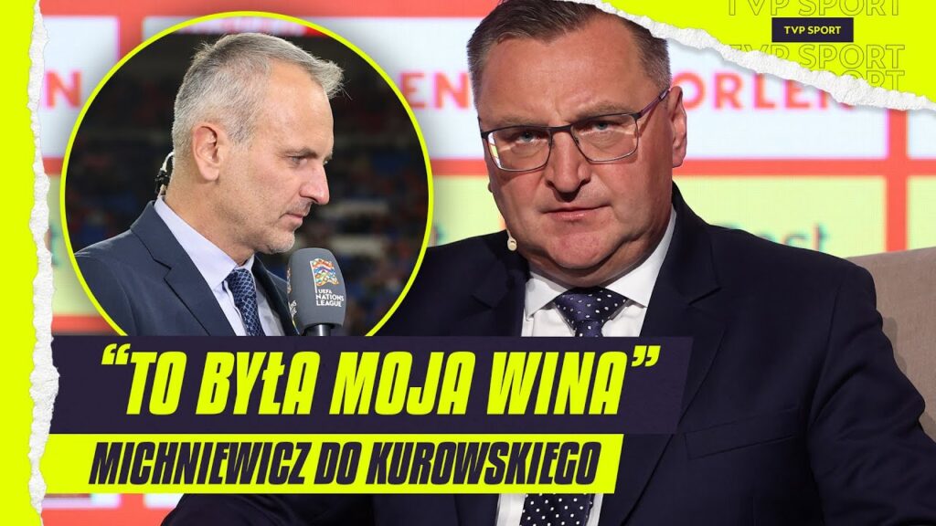 MICHNIEWICZ PRZEPROSIŁ DZIENNIKARZA TVP SPORT. "ZŁE EMOCJE ZAGRAŁY. LEPIEJ PÓŹNO NIŻ WCALE"