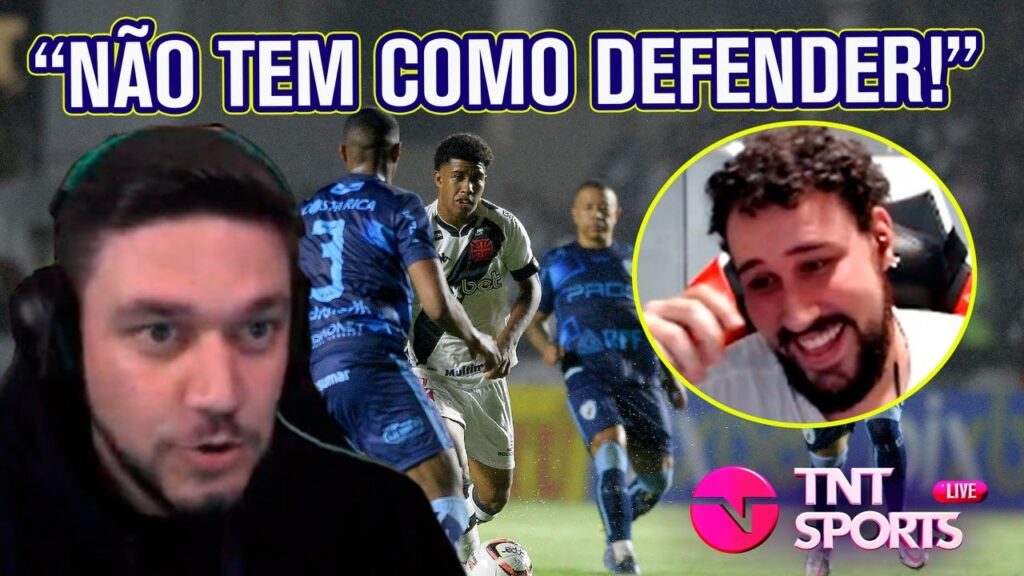 VASCO VAI FICAR NA SÉRIE B! OCTAVIO NETO SE REVOLTA AO VIVO E BELTRÃO SE DIVERTE - CORTES TNT SPORTS