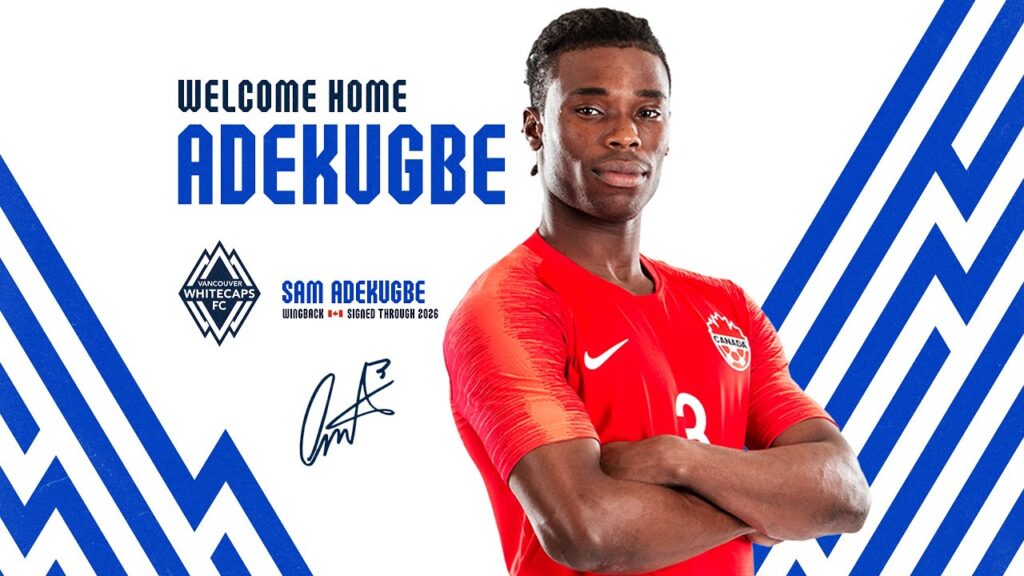 𝙃𝙀’𝙎 𝘽𝘼𝘾𝙆! ‘Caps acquire Canadian international wingback & BMO Academy graduate Sam Adekugbe
