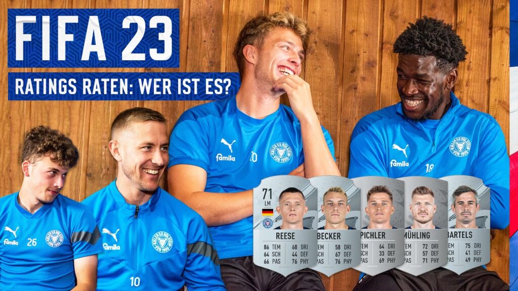 “Was ist das für eine Karte?!” 🤯 | FIFA 23-Ratings raten mit Holtby, Wriedt, Arp und Wolf 🎮 "Was ist das für eine Karte?!" 🤯 | FIFA 23-Ratings raten mit Holtby, Wriedt, Arp und Wolf 🎮