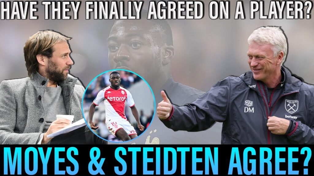 Moyes & Steidten attend game together? | West Ham transfer committee watch Youssouf Fofana v Arsenal