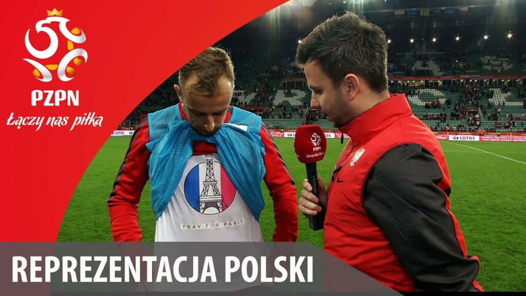 Kamil Grosicki o specjalnej koszulce: „Solidaryzuję się z Francją”