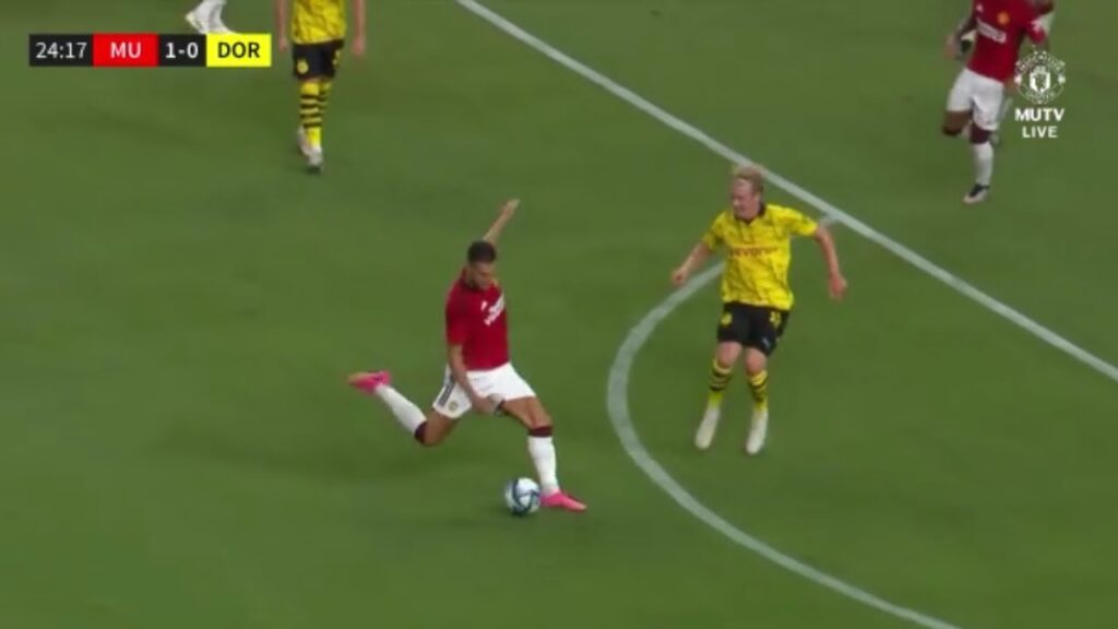 Diogo Dalot goal vs Dortmund | Man United vs Dortmund Highlights Preseason 2023.