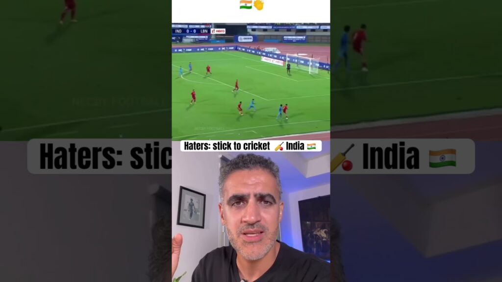 Stick To Cricket India 🏏🇮🇳! Haters Will Always Hate!Beautiful Football Played By Team India!