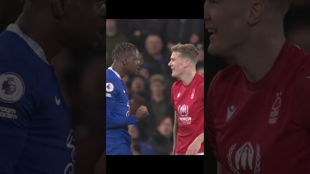 Zakaria angry moment at Nottingham away