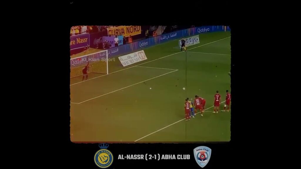 Tujuan mulia ronaldo serahkan penalti ke rekannya : Al-nassr vs abha club