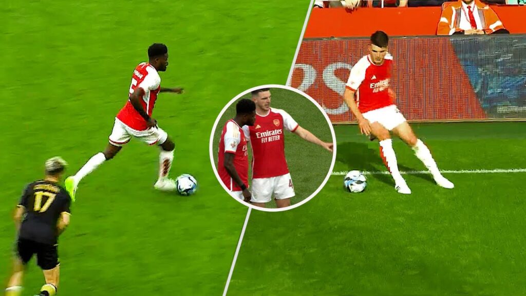 Thomas Partey x Declan Rice Vs Monaco ! Play Together and Auto Dominate🔥