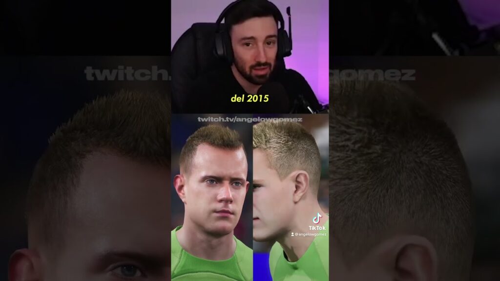 🔵🔴 Diferencias TER STEGEN en eFootball y FIFA 23 #shorts