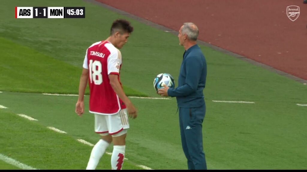 Takehiro Tomiyasu vs Monaco | 冨安健洋