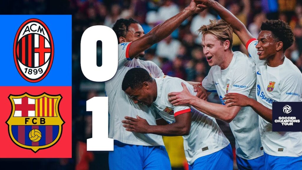 💥 HIGHLIGHTS I AC MILAN 0-1 BARÇA 💥
