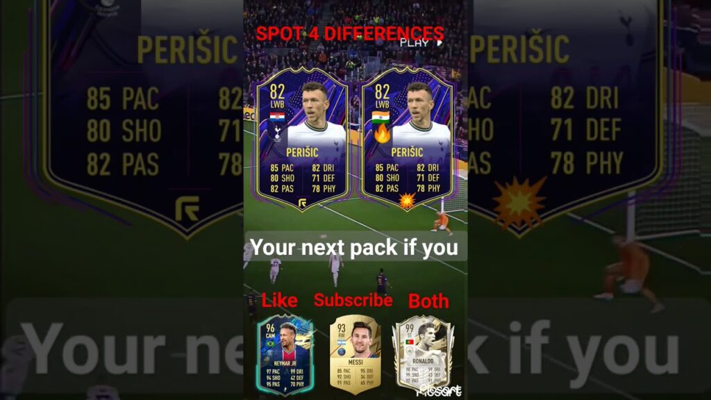 PERISIC SPOT THE DIFFERENCE 🤷‍♂️👀