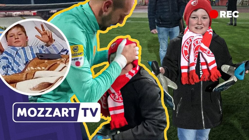 POTEZ KAPITENA: Borjan poklonio rukavice momku sa Kosova koji je bio ranjen na Badnji dan