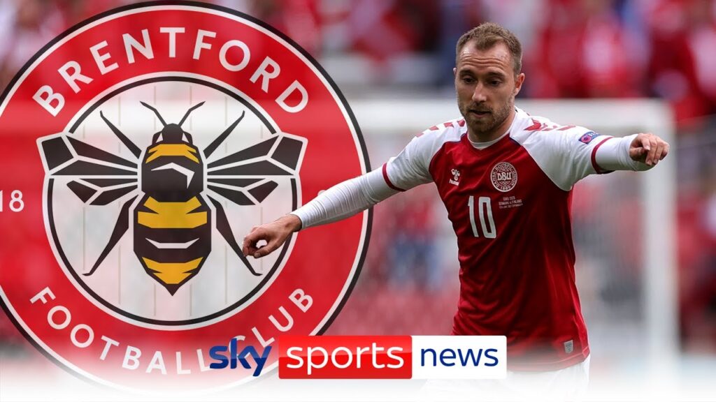 Brentford sign Christian Eriksen on six-month deal
