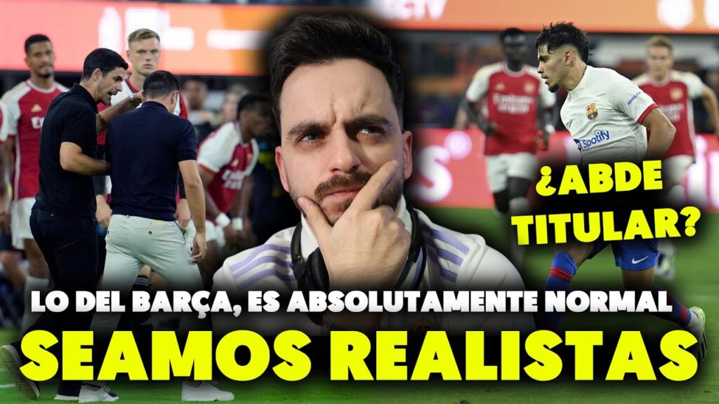 🤔QUE EL BARÇA PERDIESE AYER, ERA LO MÁS NORMAL DEL MUNDO · PERO LO DE LA INTENSIDAD XAVI... · ABDE