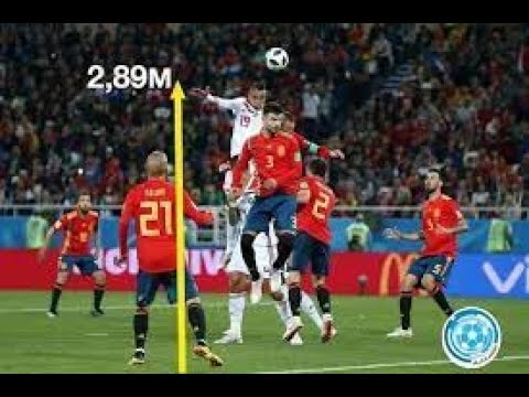 اعلي قفزه في تاريخ كوره القدم من نصيب المغربي يوسف النصيري