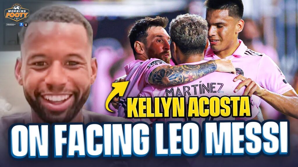 "We want to beat him!" | LAFC's Kellyn Acosta on facing Messi, MLS and #MENSWEAR hours! 🇺🇸