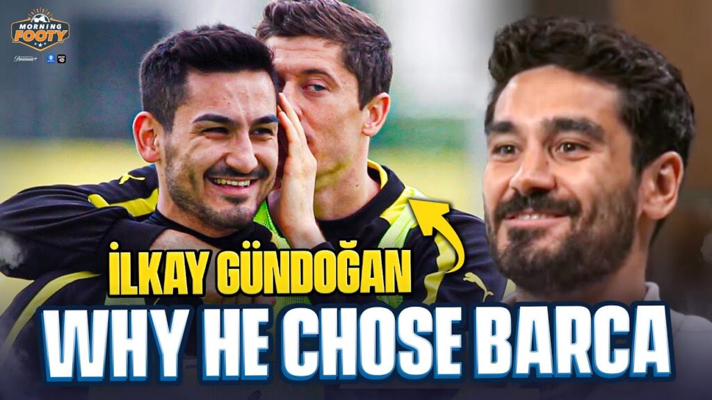 Ilkay Gündoğan on his reunion with Lewandowski at Barcelona & the genius of Guardiola! 💫