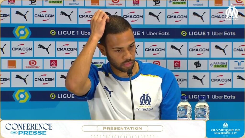 la conférence de presse de présentation de Renan Lodi et Ismaïla Sarr