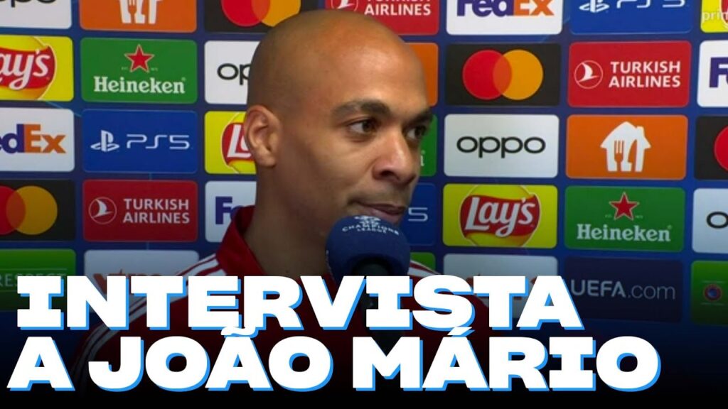 Bruges-Benfica 0-2 | UEFA Champions League | Intervista a Joao Mario