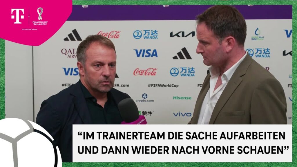 DFB-Trainer Hansi Flick äußert sich zum Vorrunden-Aus | FIFA WM 2022 | MAGENTA TV