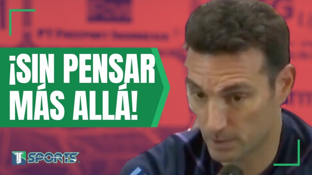 Lionel Scaloni RESPONDE a los RUMORES del RETIRO de Lionel Messi de la Selección Argentina