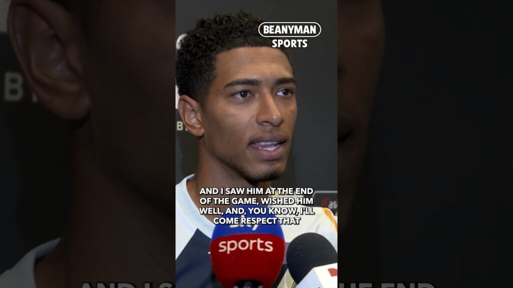 ‘Martinez is a BRILLIANT player! He wished me all the best, I really respected it’ | Jude Bellingham