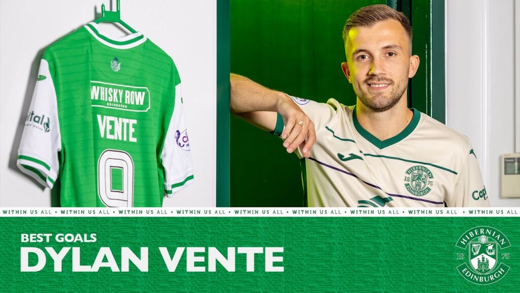 Welcome To Hibs, Dylan Vente! | Best Goals | Hibernian FC